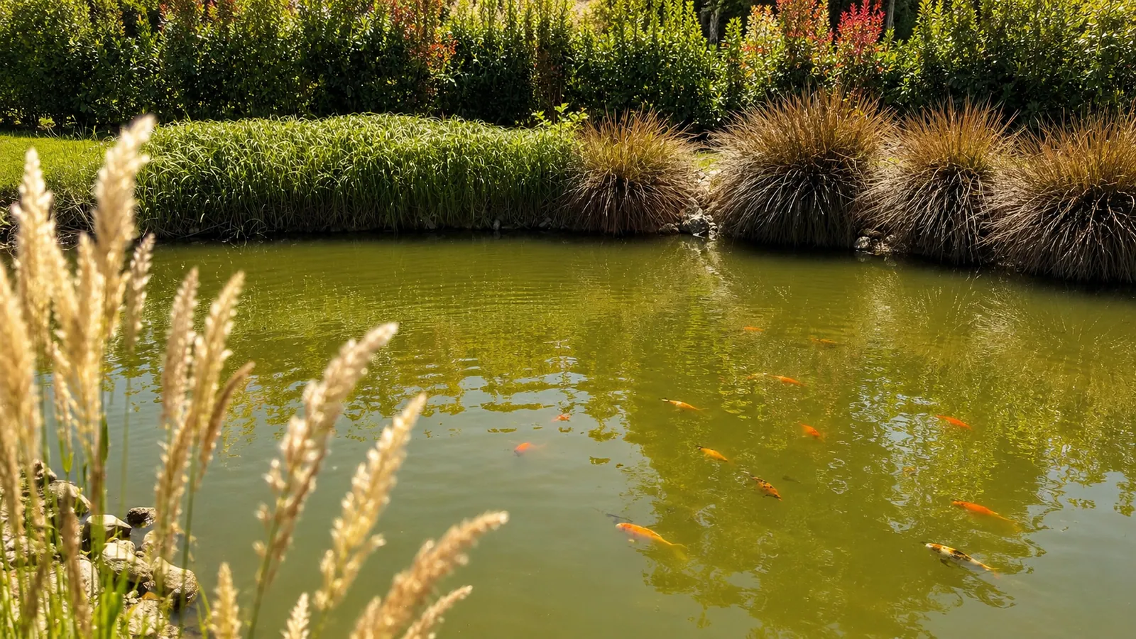Naturteich im Garten
