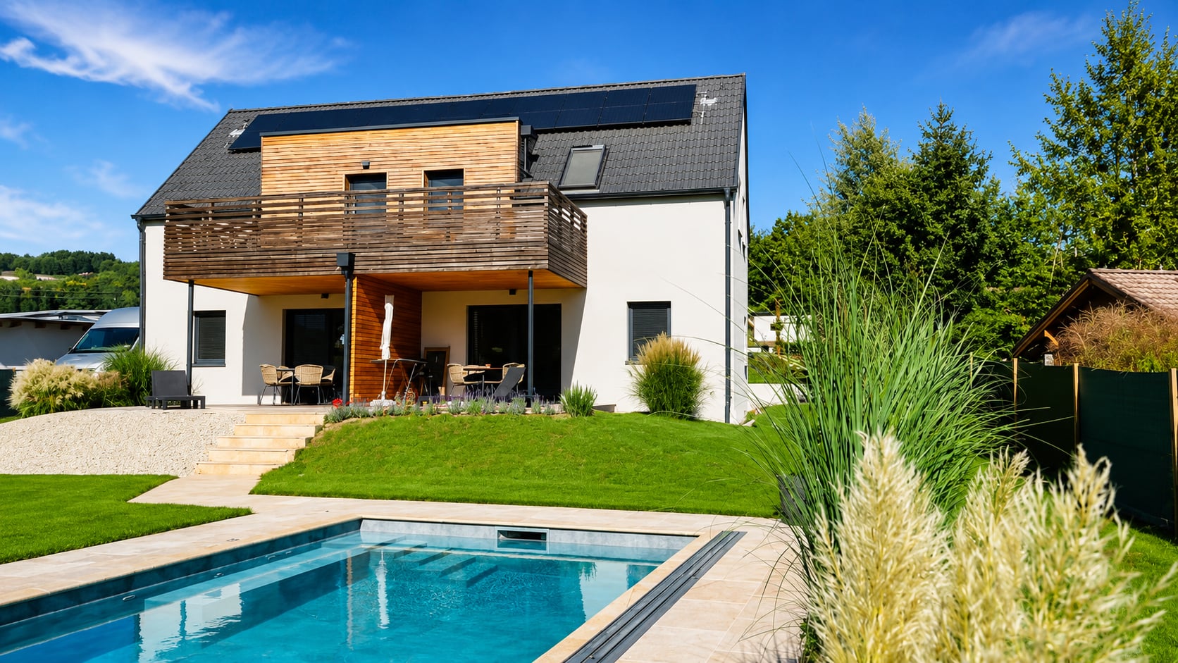 Ferienwohnung mit Pool am Stubenbergsee